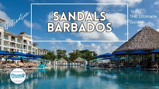 Sandals Barbados Resort Tour A Luxury AllInclusive Vacation in the Caribbean [upl. by Rodnas]