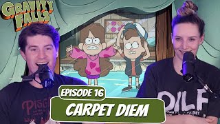 MAGIC CARPET  Gravity Falls Newlyweds Reaction  Ep 16 quotCarpet Diemquot [upl. by Roeser]