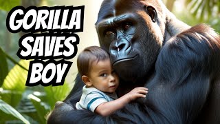 Gorilla Saves 3 Year Old Boy [upl. by March]