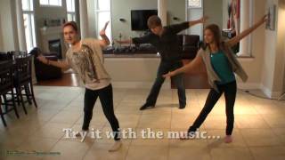 Moves Like Jagger Dance Tutorial  Fit For A Feast [upl. by Ydisahc]