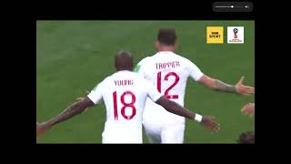 Guy Mowbray Commentary on Kieran Trippier’s Freekick against Croatia in 2018 FIFA World Cup SF [upl. by Magnien]