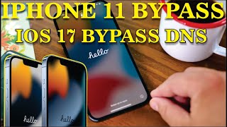 bypass Iphone 11 iOS 171 full bypass DNS  Bypass Pro [upl. by Neelloc]