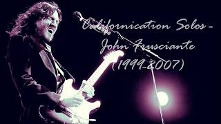 Californication solos  John Frusciante 19992007 [upl. by Eugaet822]