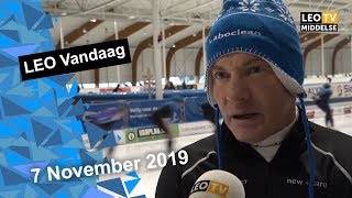 KOMT ER WEER EEN ELFSTEDENTOCHT LEO Middelsé Vandaag 7112019 [upl. by Meares958]