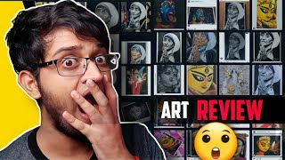 Art Competition TOP 50 Drawings Review  Last entries 🔥 [upl. by Iat269]