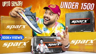 🔥 UNBOXING  Best Sparx ShoesSneakers Under 1000 🔥 For Men  Amazon Haul 2023  ONE CHANCE [upl. by Yedok]