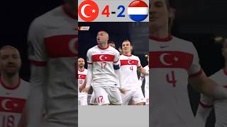 🇹🇷Türkiye vs 🇳🇱Hollanda Dünya Kupası Elemeleri 2022 [upl. by Nonez]