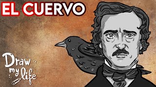 EL CUERVO de EDGAR ALLAN POE Resumen  Draw My Life [upl. by Cilurzo107]