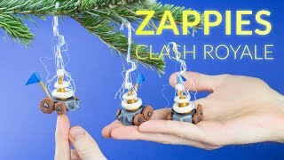 Zappies Clash Royale Christmas Decoration – Polymer Clay Tutorial [upl. by Ahsener]