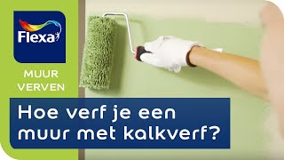 Kalkverf aanbrengen op de muur Tips amp Tricks  Flexa verf [upl. by Attenauq]