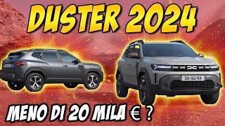 NUOVA DACIA DUSTER 2024  UNA GIGANTE A MENO DI 20 K [upl. by Rodmur185]