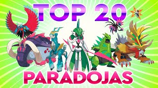 TOP 20 MEJORES POKÉMON PARADOJA [upl. by Raamaj84]