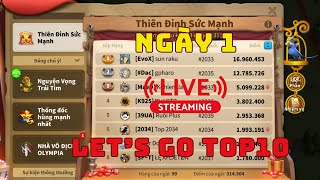 🔴 DAY 1 F2P T4 và hành trình top 10 Thiên Đỉnh Sức Mạnh Rise of Kingdoms [upl. by Aristotle]