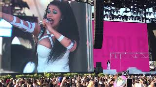 Cardi B feat SZA  I Do  Coachella 2018 Weekend 2 [upl. by Ninel]