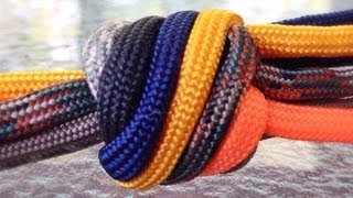 Paracordist How To Tie the Double Matthew Walker Knot w Paracord Pt 1 ALICE Pack Handle [upl. by Ihpen864]