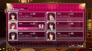 YAKUZA 0 Sotenbori Cabaret Club Sunshine Business Special Training  Manas Date Disco [upl. by Bowlds]