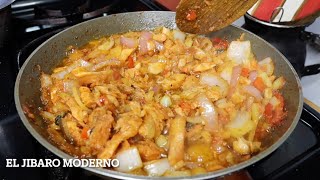 HACIENDO UNA DE LAS RECETAS DE BACALAO MAS UTILIZADAS EN PUERTO RICO BACALAO GUISADO [upl. by Dibri521]