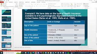 Biostatistique avec STATA Introduction024 [upl. by Haziza]