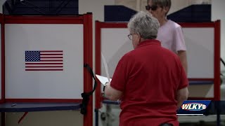 Kentucky primary election voter turnout only 13 percent [upl. by Ahkihs]