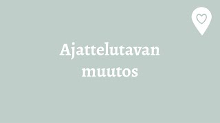 Lapset puheeksi  ajattelutavan muutos [upl. by Gravante]