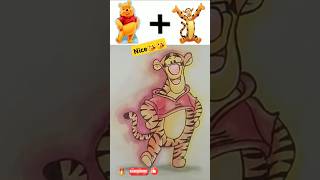 tiger pooh as a Winnie the Pooh Whos next 💙tigerpooh cuteart drawing digitalart love art [upl. by Lashonda]