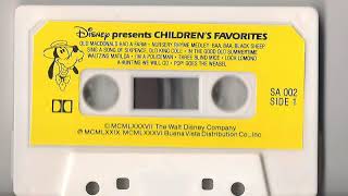 Disney Childrens Favorites Cassette Tape [upl. by Nesila]