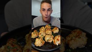 Turkey Meatballs 🍝🤌🏼 cooking healthy highprotein food recipe highproteinrecipes meatballs [upl. by Voleta341]