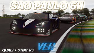 First time on this track in years  VEC Sao Paulo 6H  Division 1  Brabham Motorsports 83 GT3 [upl. by Krista]