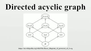 Directed acyclic graph [upl. by Meir608]