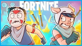 The CRAZIEST GAME MODE in Fortnite Battle Royale High Explosives Funny Moments [upl. by Kcirdnek]