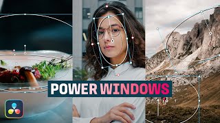 DaVinci Resolve Power Windows  The Secret to Crafting Dynamic Scenes [upl. by Fax]