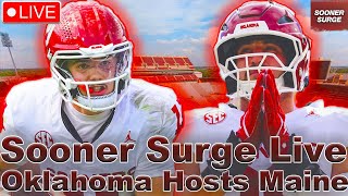 OU Football Sooner Surge Live OU hosts Maine Live Call in show [upl. by Meade847]