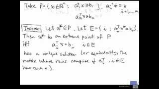 Convex sets  Extreme points of polyhedra [upl. by Christoffer]