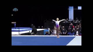 Paloma Spiridonova FX 2021 Jr Winter Cup [upl. by Greenfield]