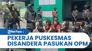 Video OPM Sandera Pekerja Puskesmas di Sinak Begini Kondisi Para Korban [upl. by Ramirolg750]