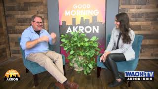 Sarah White and Dan Mosher Wrap Up This Weeks Good Morning Akron [upl. by Furnary]