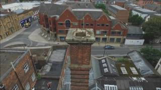 CHIMNEY INSPECTION USING A DRONE [upl. by Pearman]