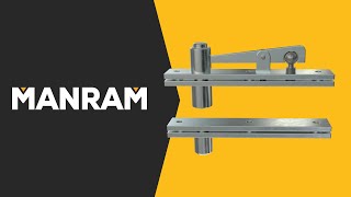 Manram Pivot Hinge  360 Degree Shaft Stainless Steel Pivot Hinge System [upl. by Enidanreb]