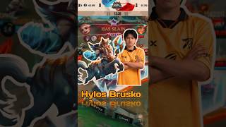 Debut Brusko dengan Hylos di ONIC PH rrqbrusko onicph onicesports [upl. by Stanwood]