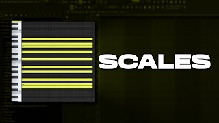 HOW TO KNOW WHAT SCALE YOUR MELODY IS IN SCALES MADE EASY  FL STUDIO 21 [upl. by Onaireves]