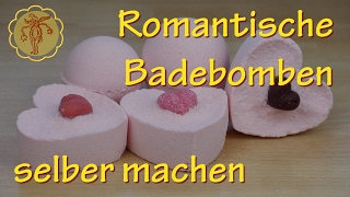 Romantische Badebomben selber machen [upl. by Roscoe]