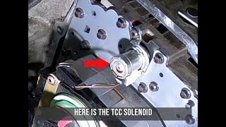 Chrysler Jeep Dodge 62TE TCC Solenoid replacement IN CAR P0740 and how to check fluid level [upl. by Hay]