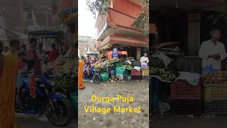 Durga Puja 2024 Village Market  Festive Shopping in Rural India [upl. by Ilke]