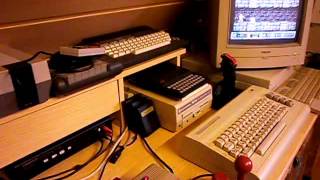 EasyFlash3 am C64 mit Lauflicht Modding [upl. by Ayhay]