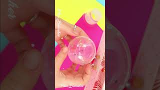 Como hacer BURBUJAS CON NANO TAPE y glitter ❤️ HOW TO MAKE NANO BUBBLES [upl. by Hootman]