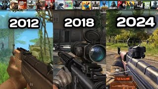 Evolution of AndroidIOS FPS Games 20112023 [upl. by Libby]