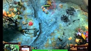 Techies jungle guide dire Level 5 at 325 [upl. by Yhtir]