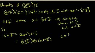 60 Second Isomorphism Theorem Part 1 Define phi [upl. by Melvyn]