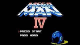 Mega Man 4  Opening Title amp Stage Select [upl. by Zoi]