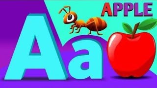 apple video  phonics song toddlers kids song  a for apple [upl. by Eilssel]